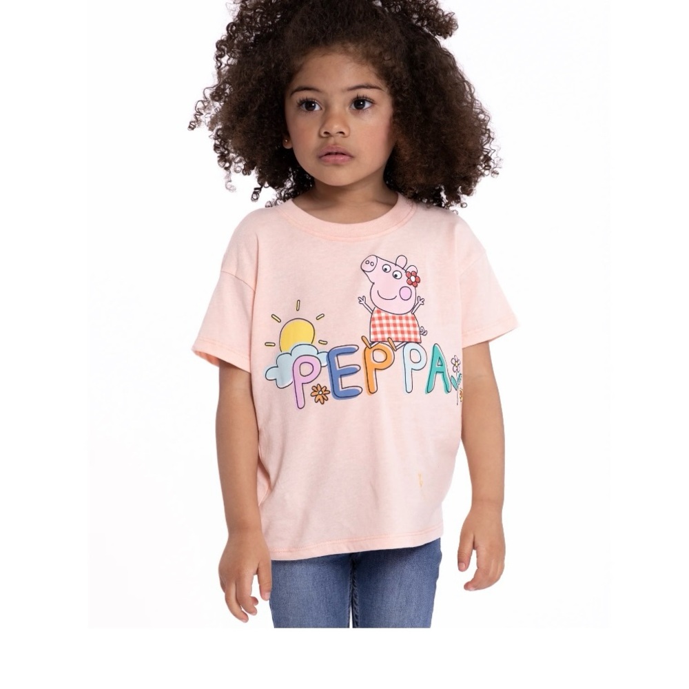 Peppa Pig Toddler Short Sleeve Crewneck Tee Size 2t NEW